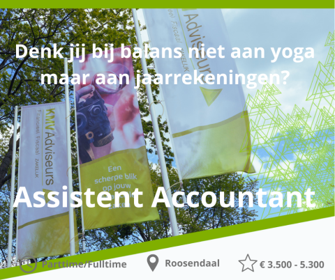 Vacature Assistent Accountant